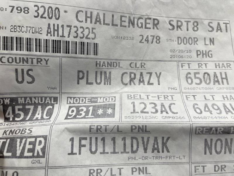 Used 2010 Dodge Challenger SRT8 w/ SRT Option Group II image 46