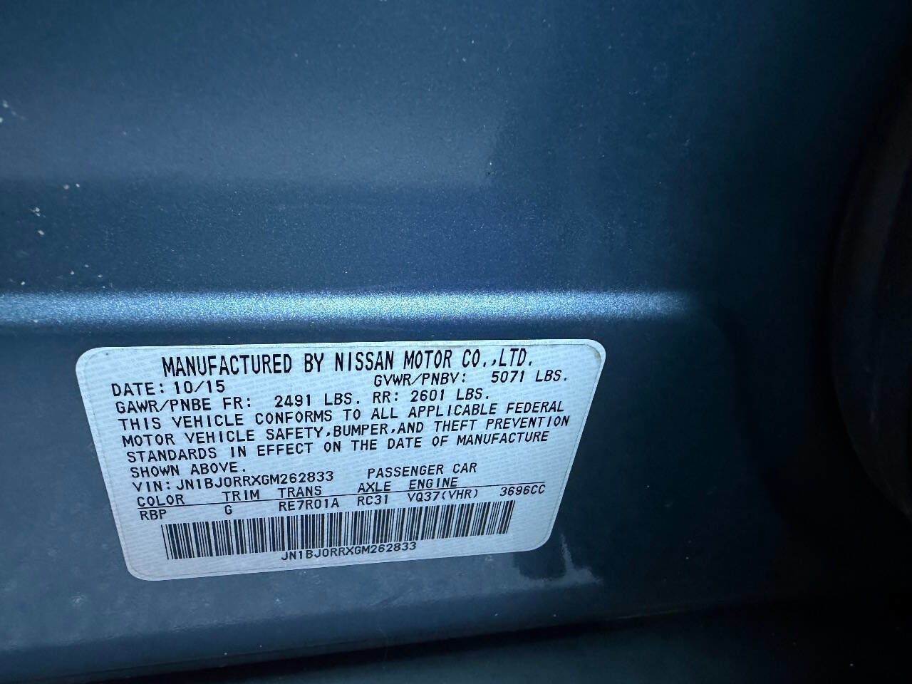 Used 2016 INFINITI QX50 Journey w/ Premium Package image 35