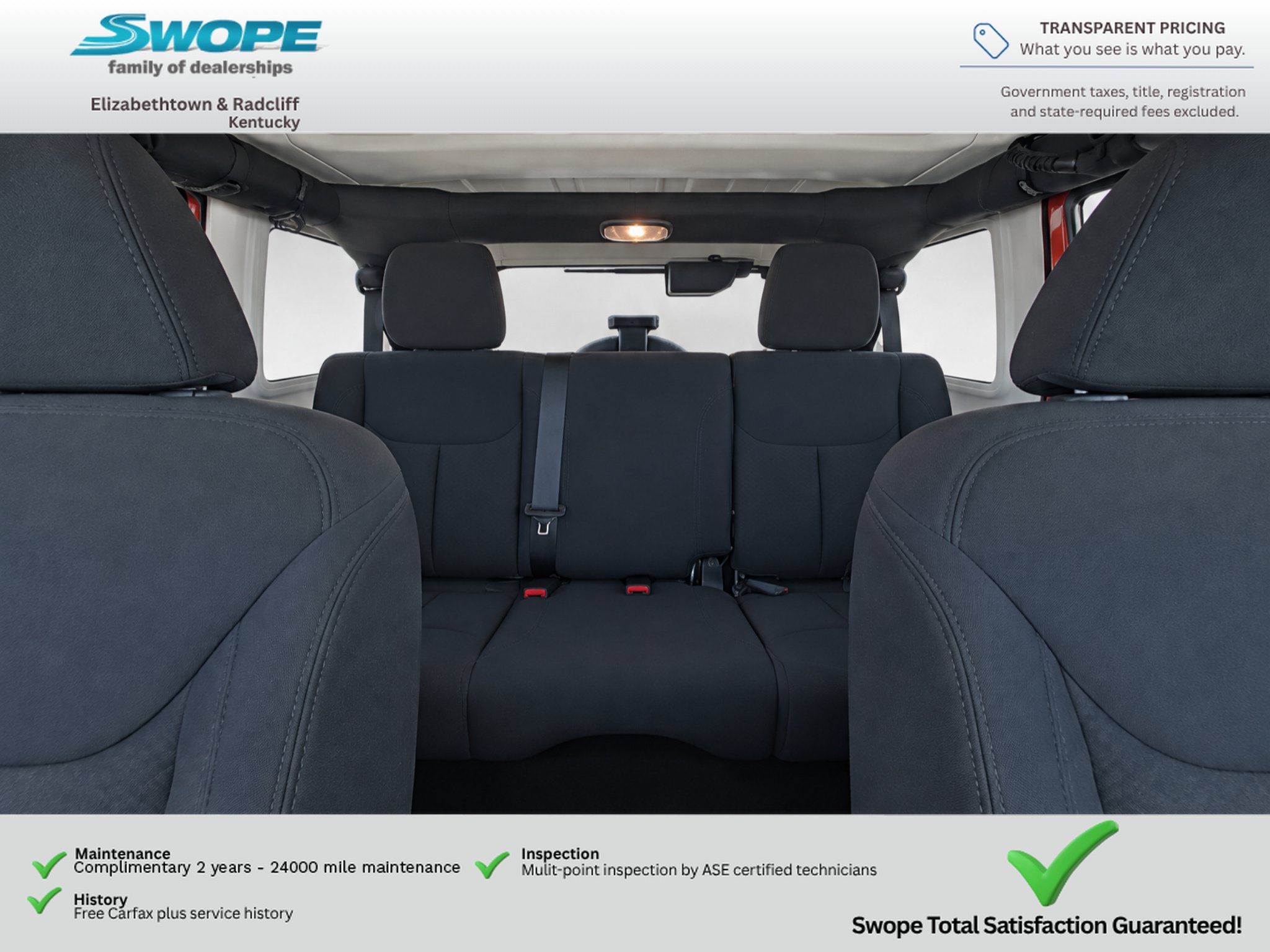 Used 2015 Jeep Wrangler Unlimited Sport w/ Quick Order Package 24S AWD/4WD image 17