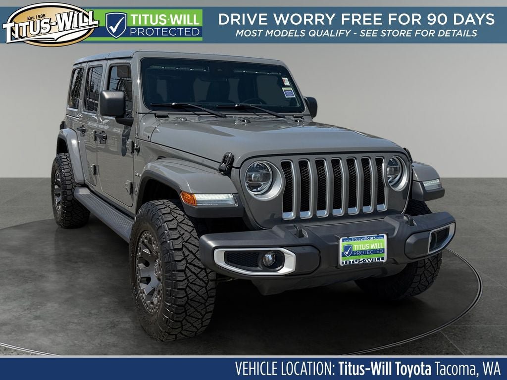Used 2020 Jeep Wrangler Unlimited Sahara AWD/4WD video 1