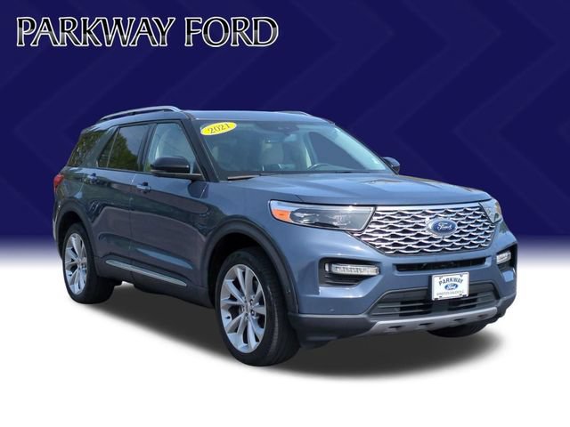 Used 2021 Ford Explorer Platinum w/ Equipment Group 601A AWD/4WD image 3