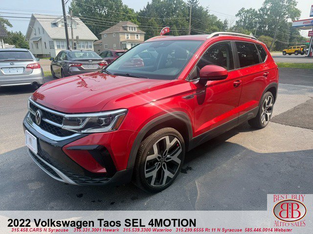 Used 2022 Volkswagen Taos SEL w/ Panoramic Sunroof Package AWD/4WD image 6