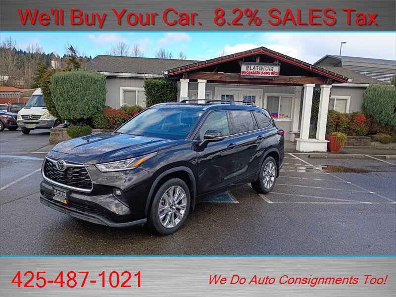 Used 2022 Toyota Highlander Limited AWD/4WD image 1