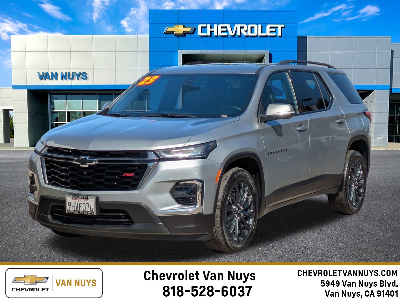 Certified 2023 Chevrolet Traverse RS w/ LPO, Floor Liner Package