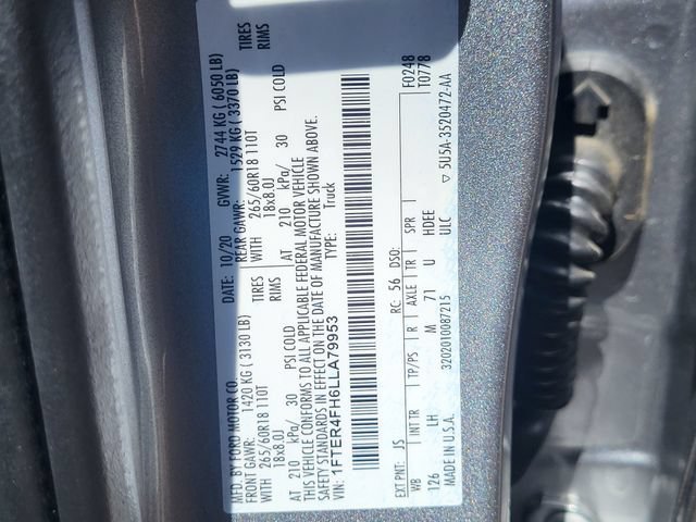 Used 2020 Ford Ranger XLT w/ Equipment Group 301A Mid AWD/4WD image 27