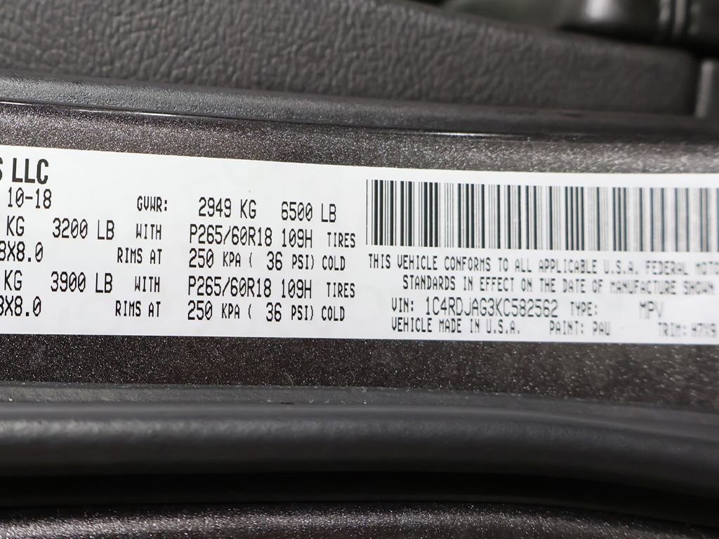 Used 2019 Dodge Durango SXT image 52