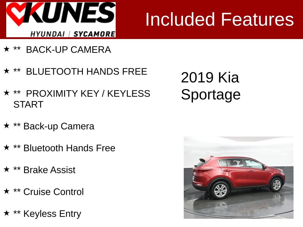 Used 2019 Kia Sportage LX image 2