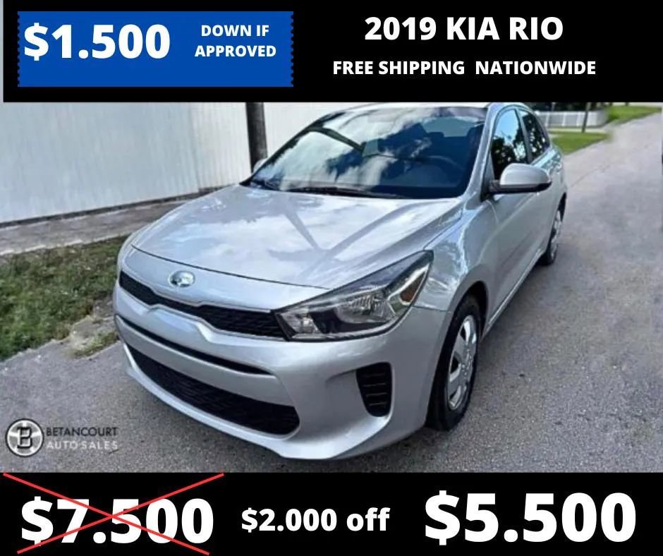 Used 2019 Kia Rio LX