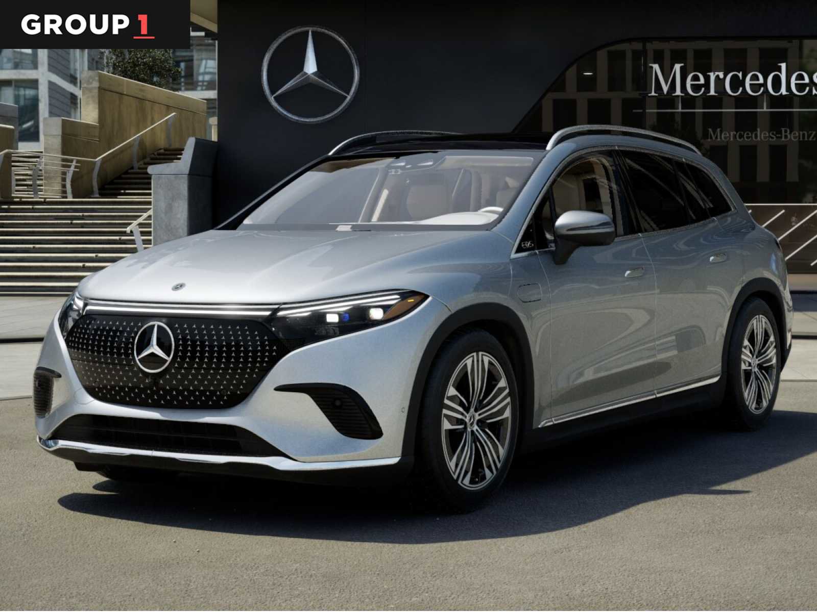 New 2026 Mercedes-Benz EQS 400 4MATIC SUV image 1