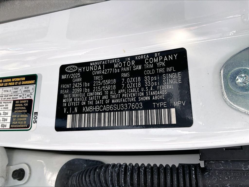 Used 2025 Hyundai Kona SEL AWD/4WD image 33