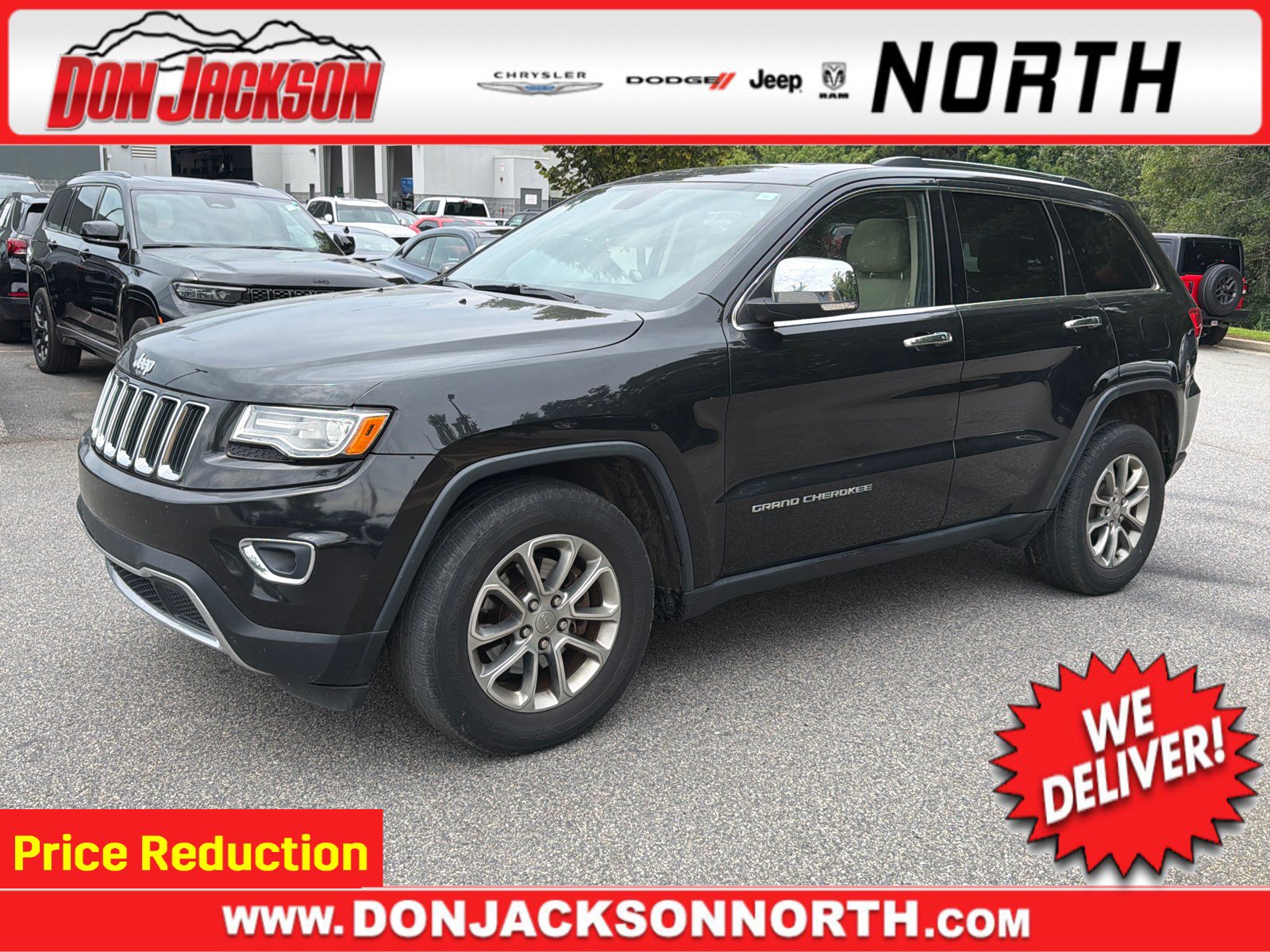 Used 2015 Jeep Grand Cherokee Limited w/ Luxury Group II AWD/4WD video 1