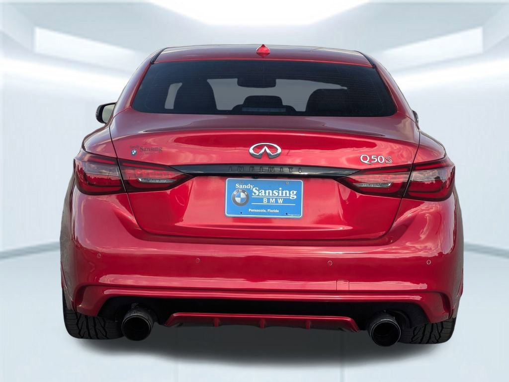 Used 2022 INFINITI Q50 Red Sport 400 w/ Cargo Package image 5