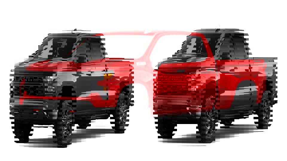 New 2026 Chevrolet Silverado 1500 Custom Trail Boss w/ LPO, Dark Essentials Package image 3