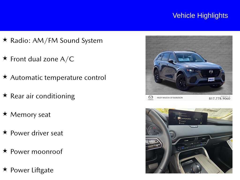 New 2026 MAZDA CX-70 3.3 Turbo w/ Preferred Package AWD/4WD image 9