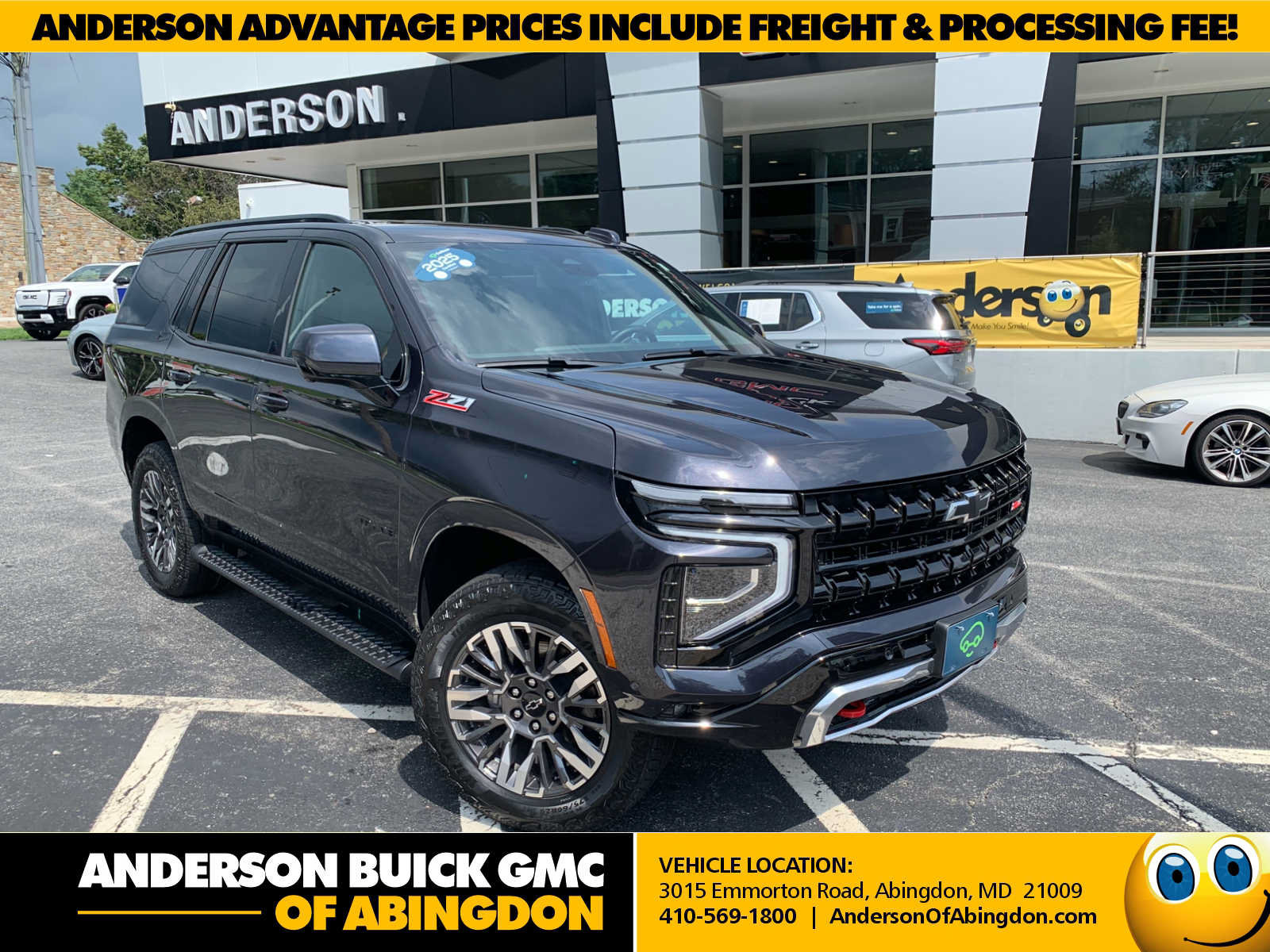 Used 2025 Chevrolet Tahoe Z71 AWD/4WD image 1