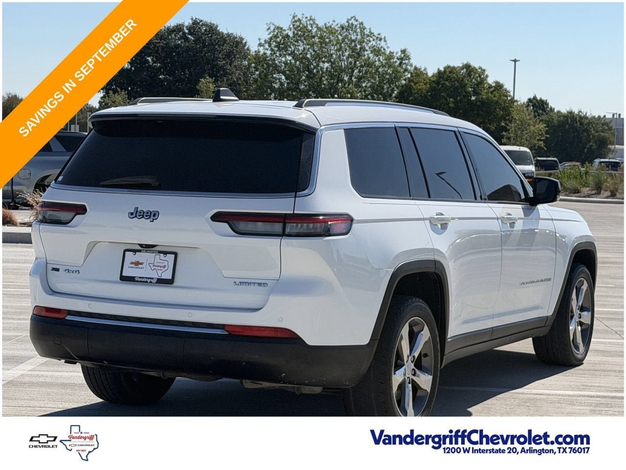 Used 2021 Jeep Grand Cherokee L Limited AWD/4WD image 4