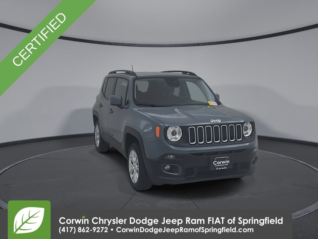Certified 2017 Jeep Renegade Latitude w/ Safety & Security Group AWD/4WD image 5