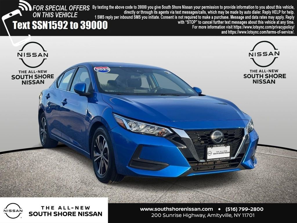 Used 2023 Nissan Sentra SV w/ All-Weather Package