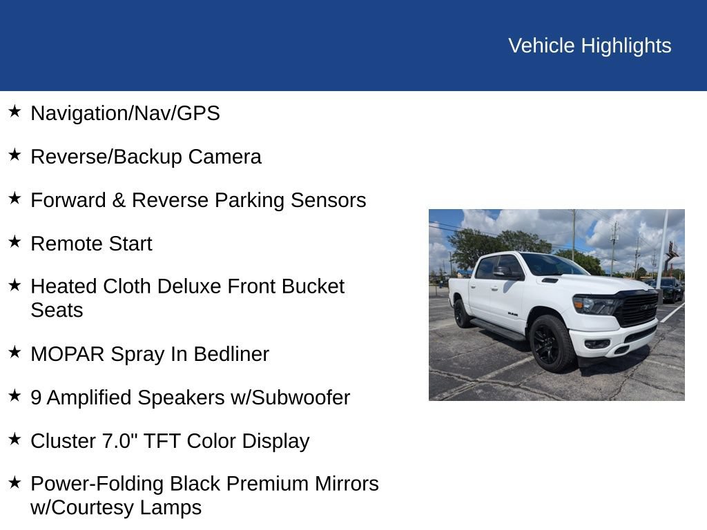 Used 2021 RAM 1500 Big Horn RWD image 29