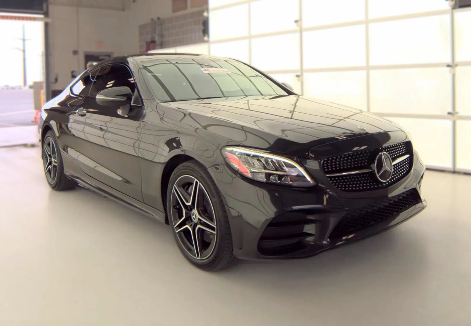 Used 2019 Mercedes-Benz C 300 4MATIC Coupe w/ AMG Line image 2