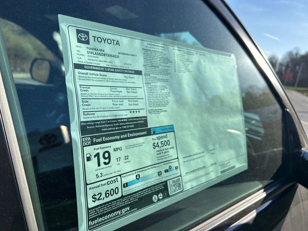 New 2026 Toyota Tundra SR5 image 30