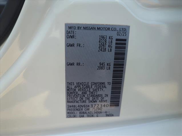 Used 2025 Nissan Altima 2.5 SV FWD image 26