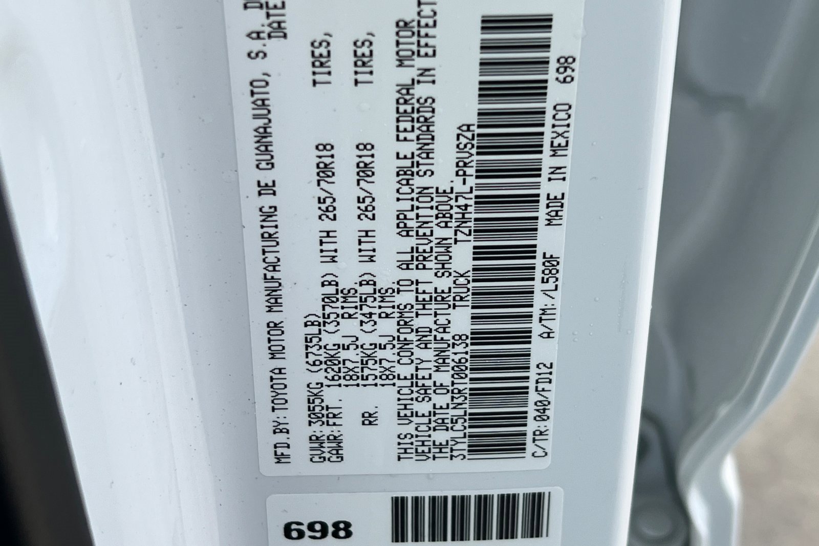 New 2024 Toyota Tacoma TRD Off-Road w/ TRD Off Road Upgrade Package image 21