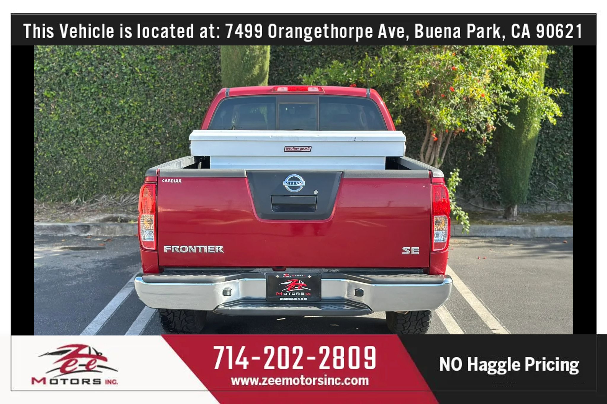 Used 2009 Nissan Frontier SE w/ SE Value Truck Pkg RWD image 8