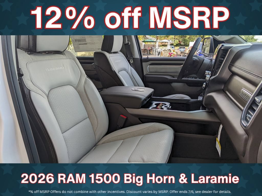 New 2026 RAM 1500 Laramie AWD/4WD image 27