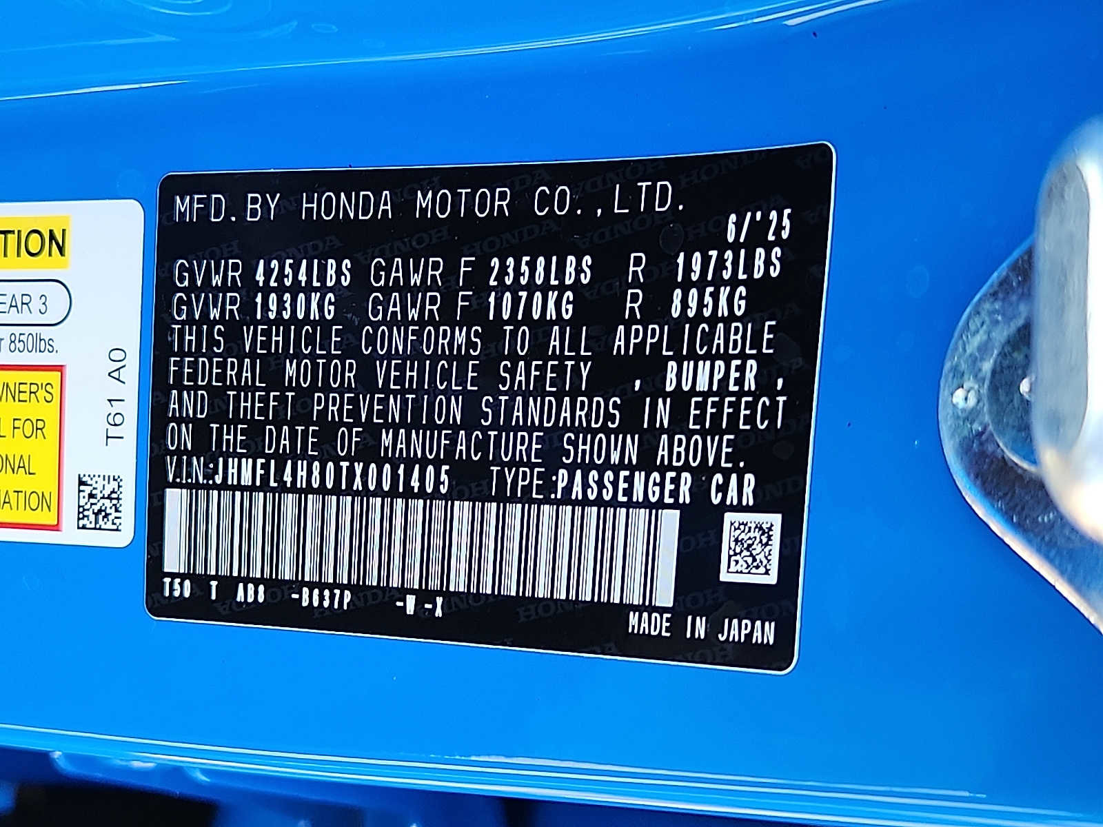 Certified 2026 Honda Civic Sport image 27