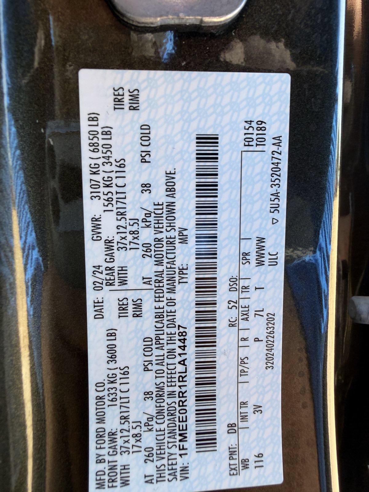 Certified 2024 Ford Bronco Raptor w/ Interior Carbon Fiber Pack 6 AWD/4WD image 28