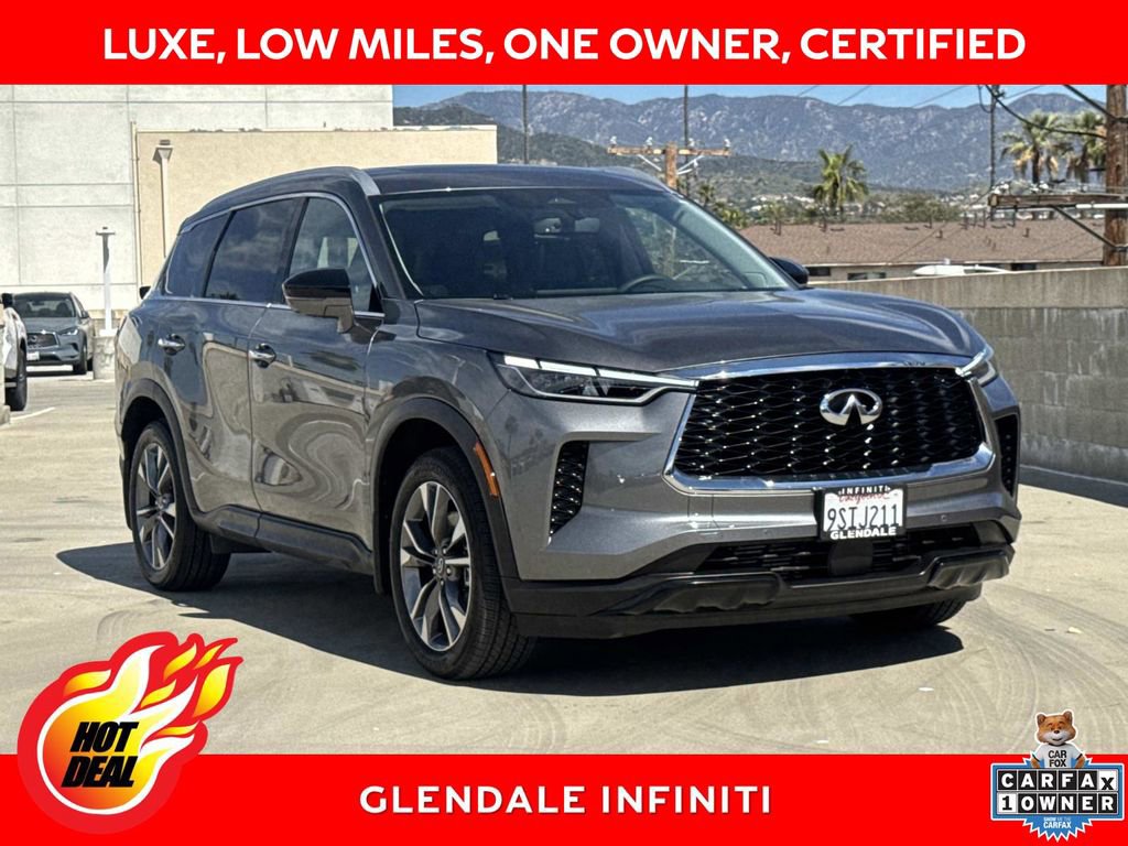 Certified 2025 INFINITI QX60 Luxe