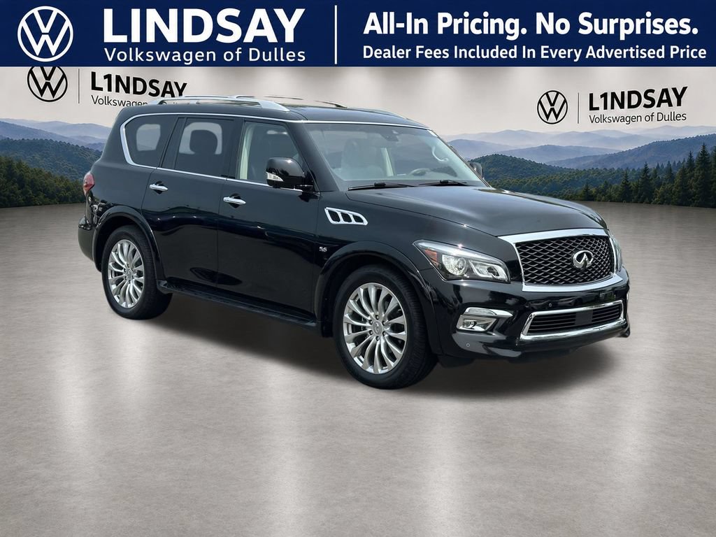 Used 2017 INFINITI QX80 4WD w/ Driver Assistance Package