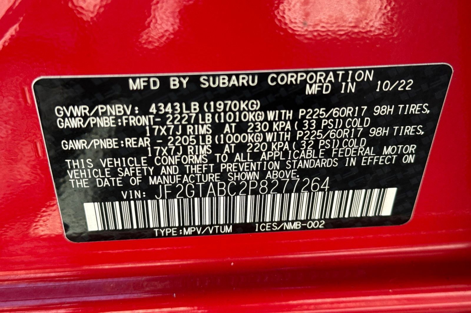 Used 2023 Subaru Crosstrek 2.0i image 26