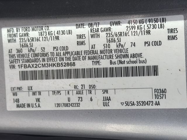 Used 2017 Ford Transit 350 XL RWD image 28