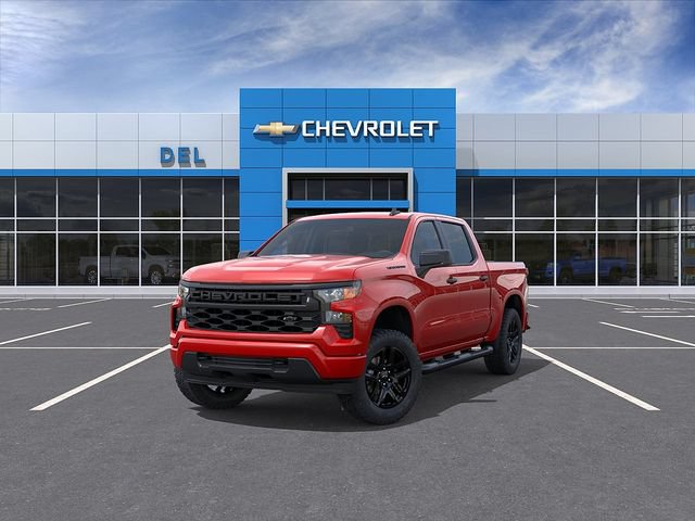 New 2026 Chevrolet Silverado 1500 Custom w/ Turbomax Blackout Package AWD/4WD image 8