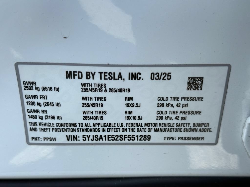 Used 2025 Tesla Model S AWD/4WD image 25