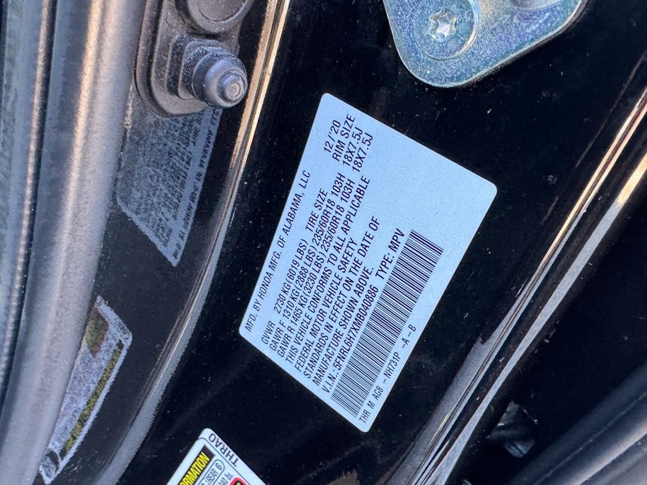 Used 2021 Honda Odyssey EX-L image 24