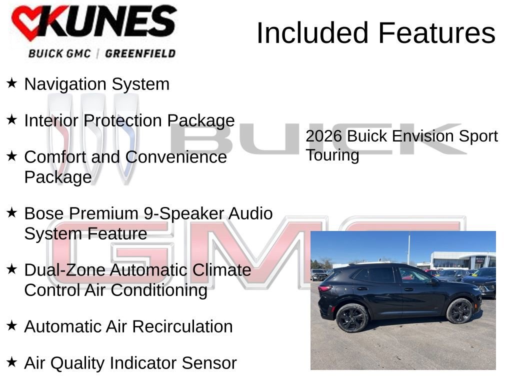 New 2026 Buick Envision Sport Touring AWD/4WD image 3