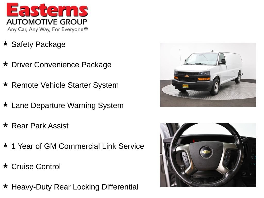Used 2019 Chevrolet Express 2500 Extended w/ Safety Package RWD image 13