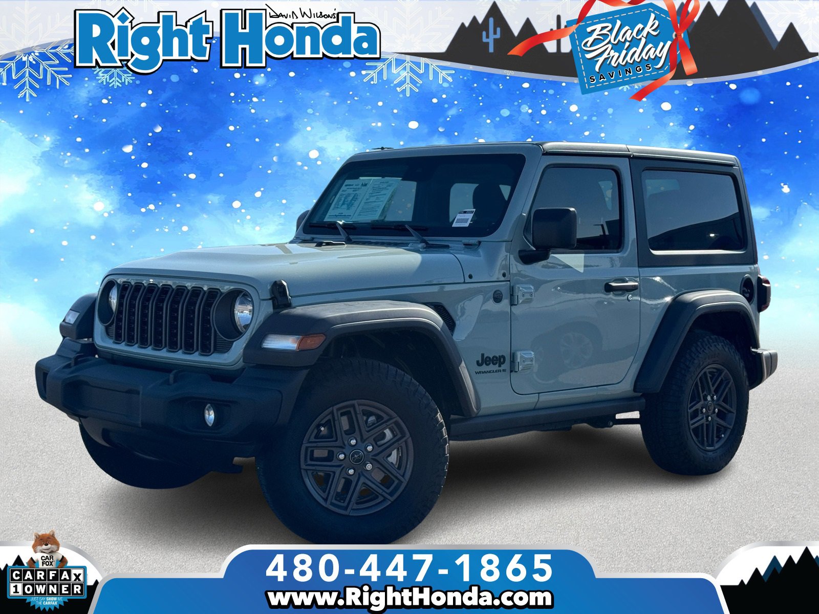 Used 2024 Jeep Wrangler Sport S