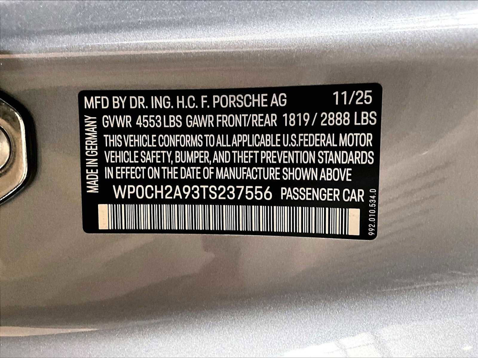 New 2026 Porsche 911 Carrera 4S image 27