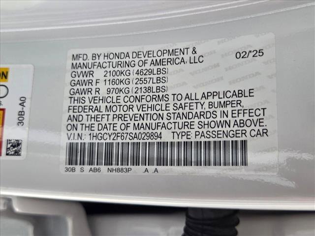Used 2025 Honda Accord EX-L image 24