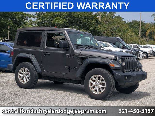 Certified 2023 Jeep Wrangler Sport AWD/4WD image 1