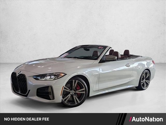 Used 2021 BMW M440i Convertible w/ Premium Package RWD image 1