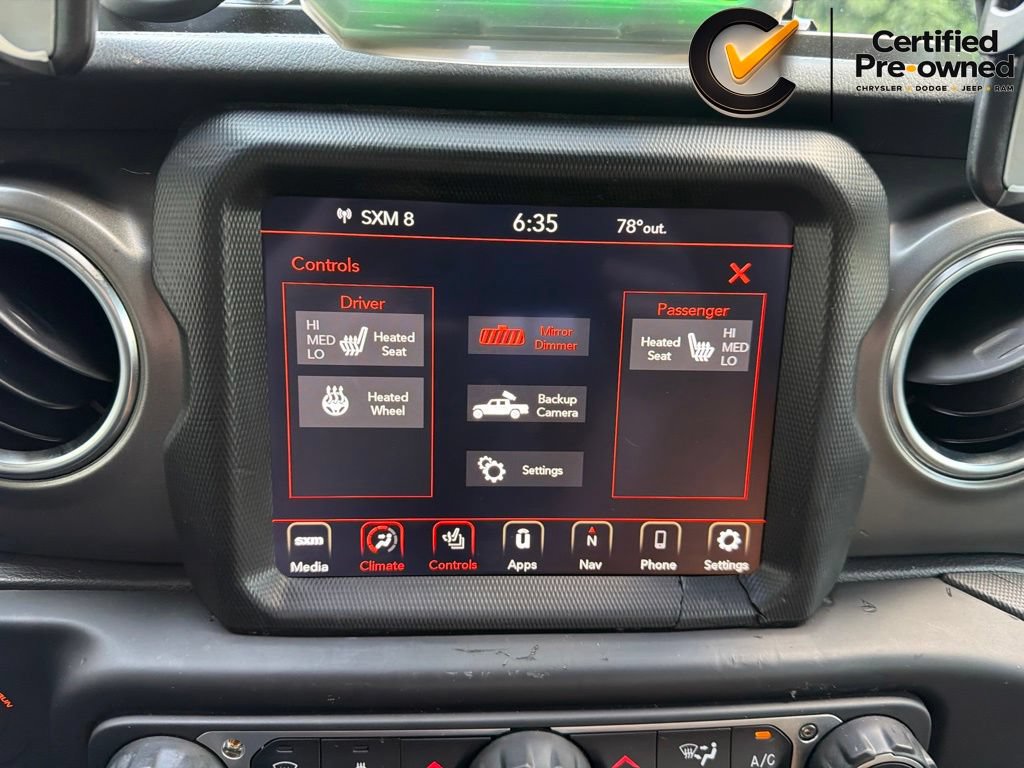 Certified 2023 Jeep Gladiator Rubicon w/ Cold Weather Group AWD/4WD image 85