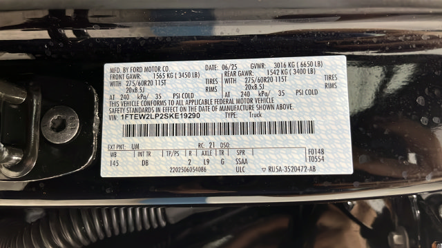 Used 2025 Ford F150 STX w/ Equipment Group 200A AWD/4WD image 25