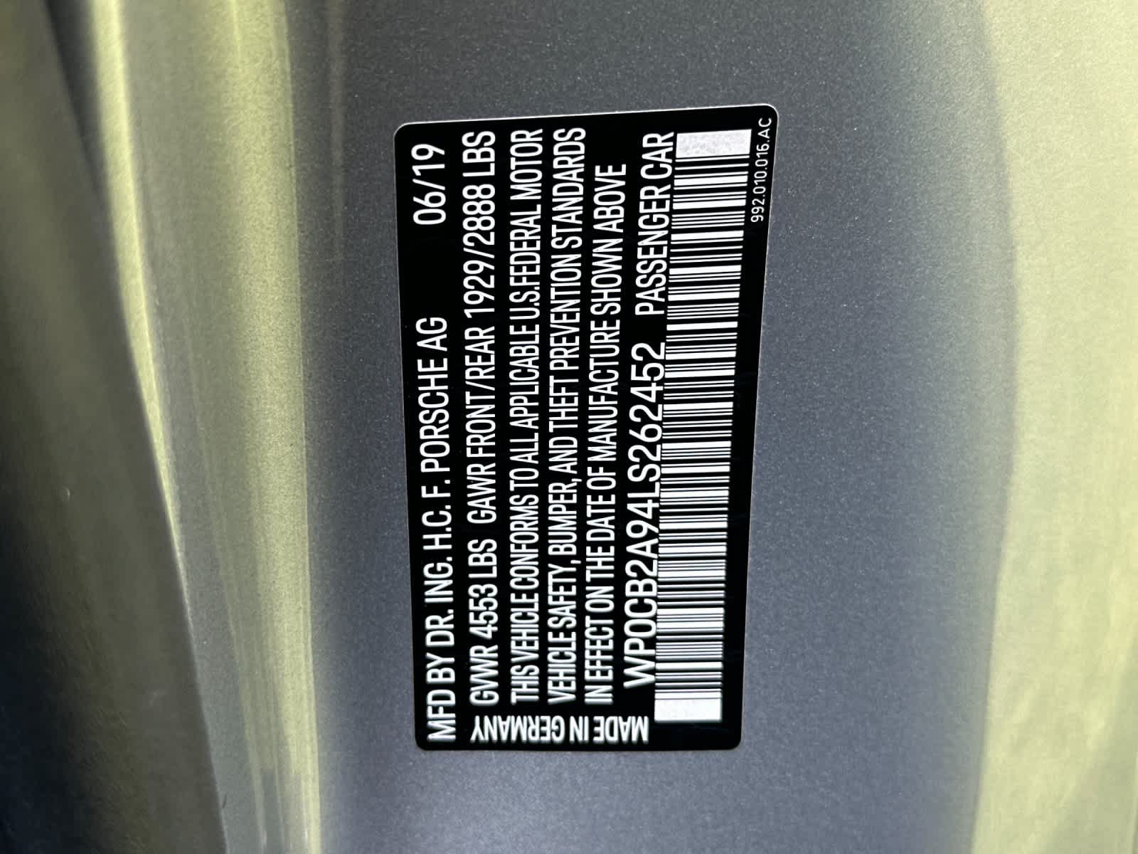 Certified 2020 Porsche 911 Carrera 4S AWD/4WD image 31