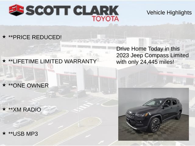 Used 2023 Jeep Compass Limited AWD/4WD image 12