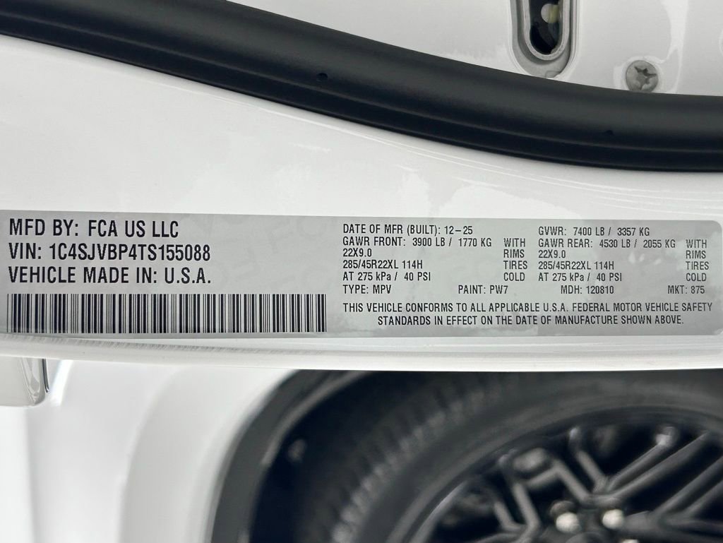 New 2026 Jeep Grand Wagoneer Limited image 26